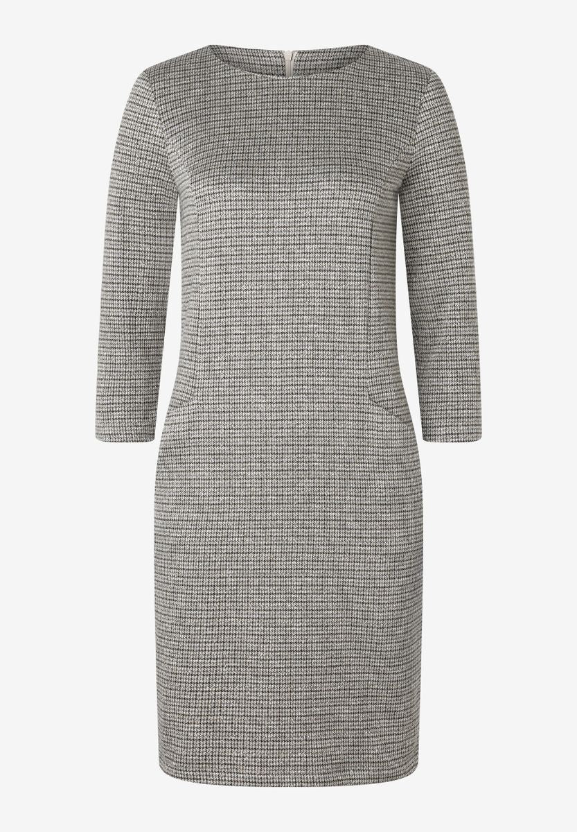 Jerseykleid mit Minikaro