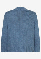 Strickjacke mit breiter Blende