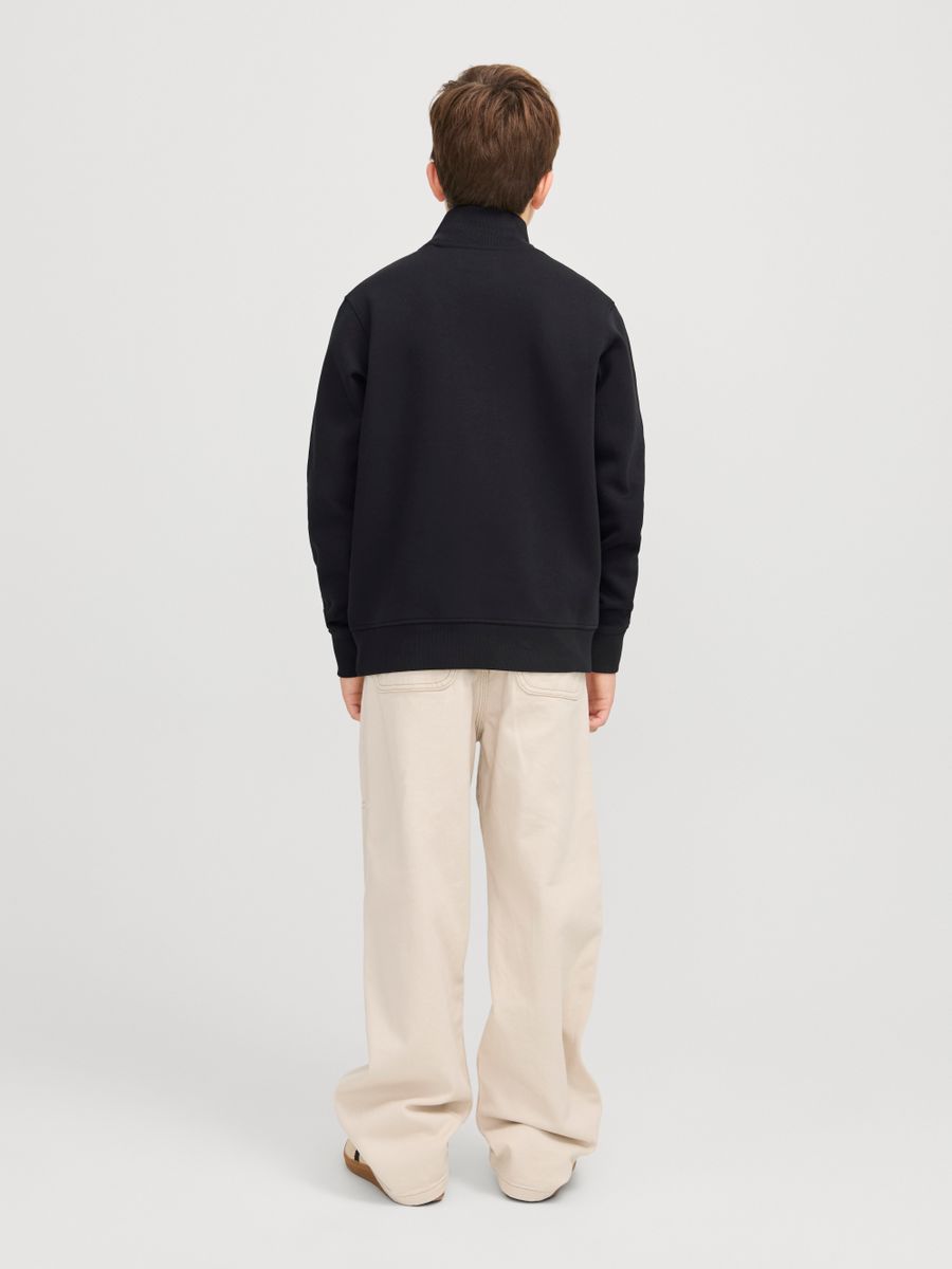 JJEBRADLEY SWEAT HALF ZIP NOOS JNR