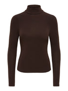 ONLGLAMOUR L/S ROLL-NECK TOP JRS NOOS