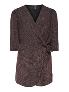 ONLCAROL GLITTER 3/4 PLAYSUIT CS JRS
