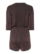ONLCAROL GLITTER 3/4 PLAYSUIT CS JRS