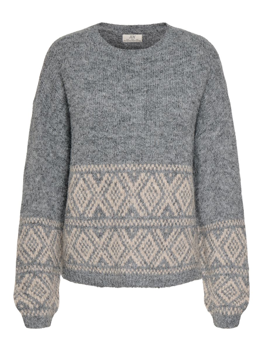 JDYDINA L/S ON FAROE ISLAND PULLOVE KNT