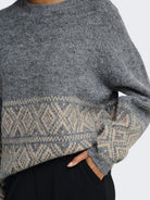 JDYDINA L/S ON FAROE ISLAND PULLOVE KNT