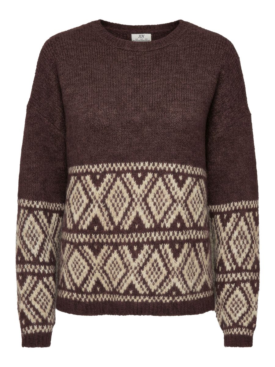 JDYDINA L/S ON FAROE ISLAND PULLOVE KNT
