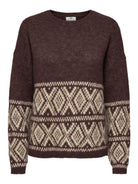 JDYDINA L/S ON FAROE ISLAND PULLOVE KNT