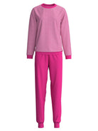 DAMEN Pyjama mit Bündchen