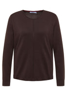 Basic Pullover mit Rundhals