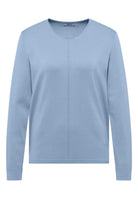 Basic Pullover mit Rundhals