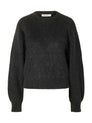 SLWMIRA LS KNIT SHORT O-NECK NOOS