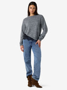 NMPRESTON L/S O-NECK LACE KNIT