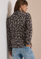 Langarm Shirt mit Fake-Kapuze