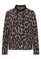 Langarm Shirt mit Fake-Kapuze