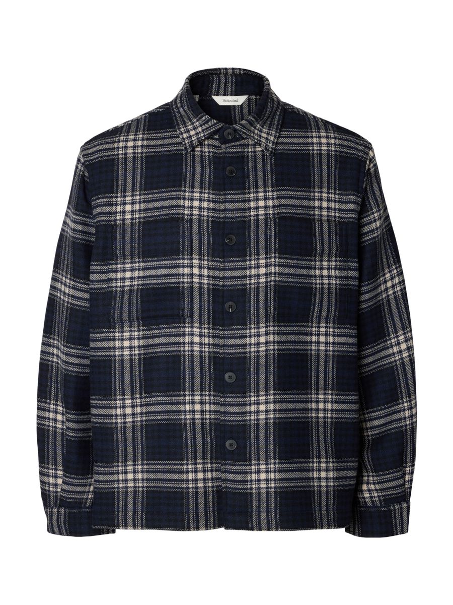 SLMOLE-PABLO WOOL BLEND OVERSHIRT NOOS