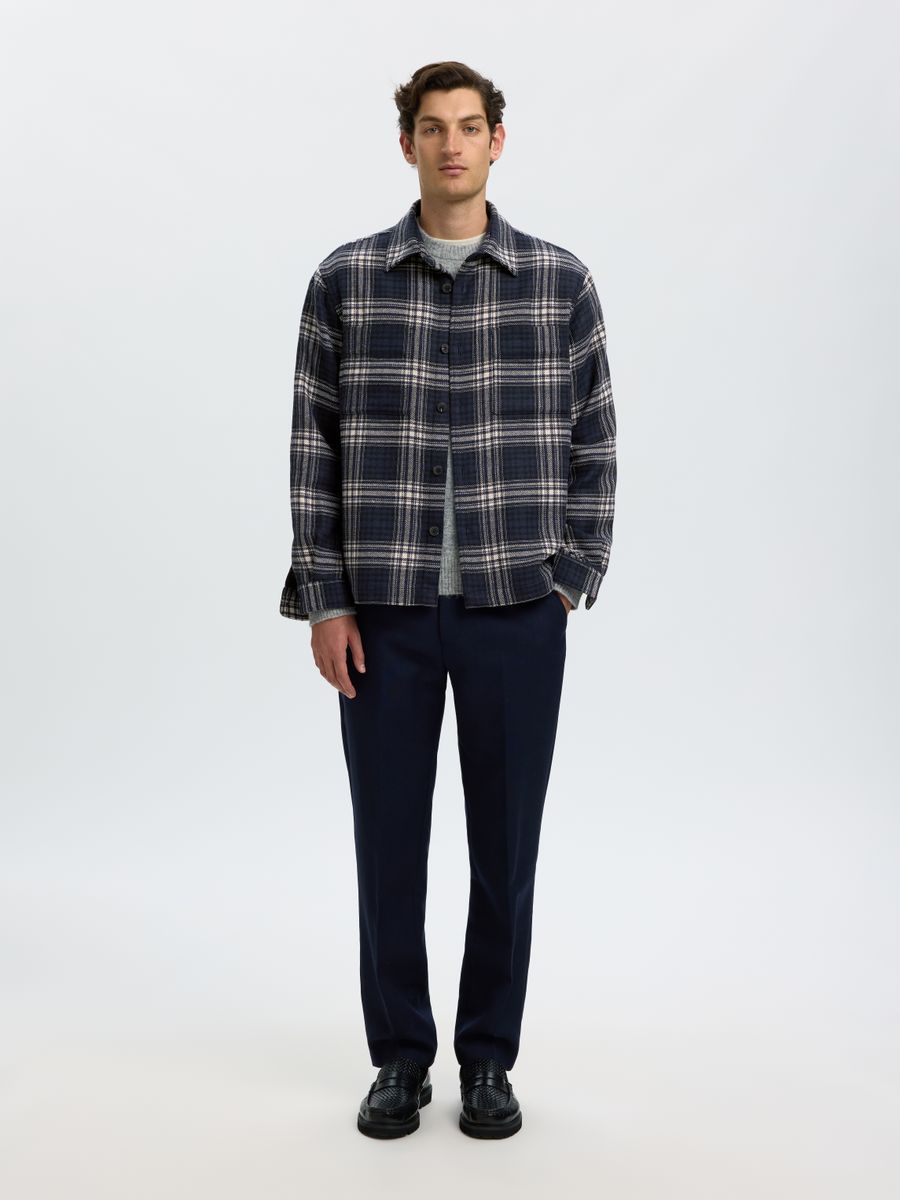 SLMOLE-PABLO WOOL BLEND OVERSHIRT NOOS