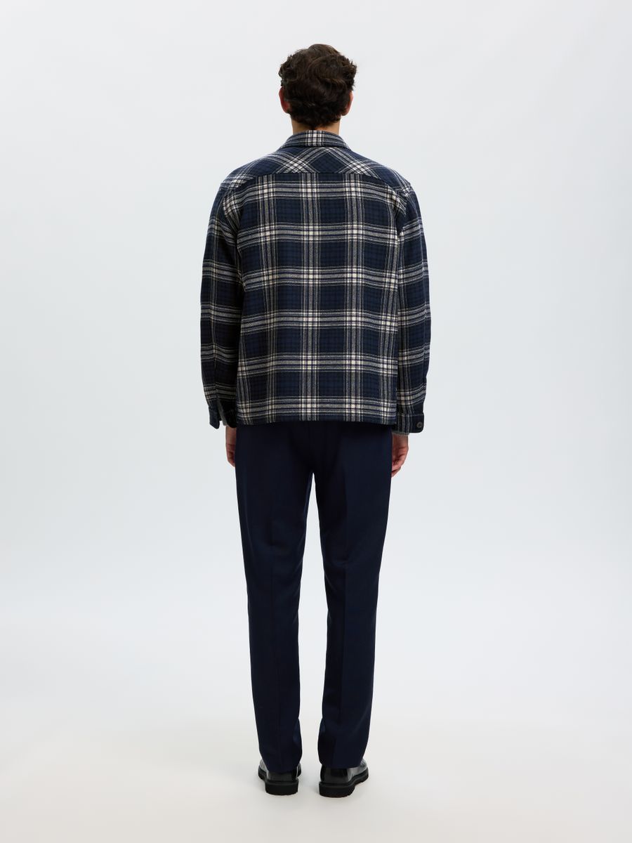 SLMOLE-PABLO WOOL BLEND OVERSHIRT NOOS