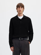 SLMPIM LS KNIT POLO CAMP