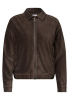 Blouson aus Cord mit Hemdkragen