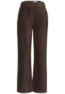 High Waist Straight Leg Hose im Loose Fit