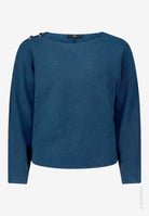 Damen Strickpullover  mit U-Boot Ausschnitt