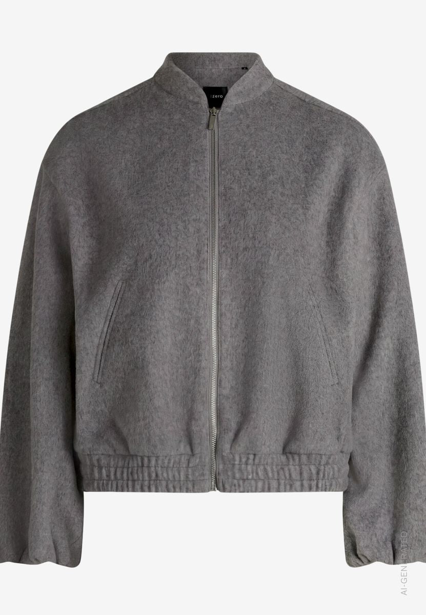 College Jacke Damen  mit Reißverschluss