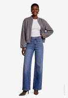 College Jacke Damen  mit Reißverschluss