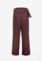 Damen Stoffhose  mit Gürtel