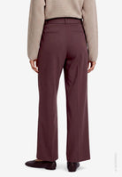 Damen Stoffhose  mit Gürtel