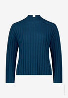 Damen Strickpullover  mit Stehkragen