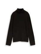 Basic Rollkragenpullover