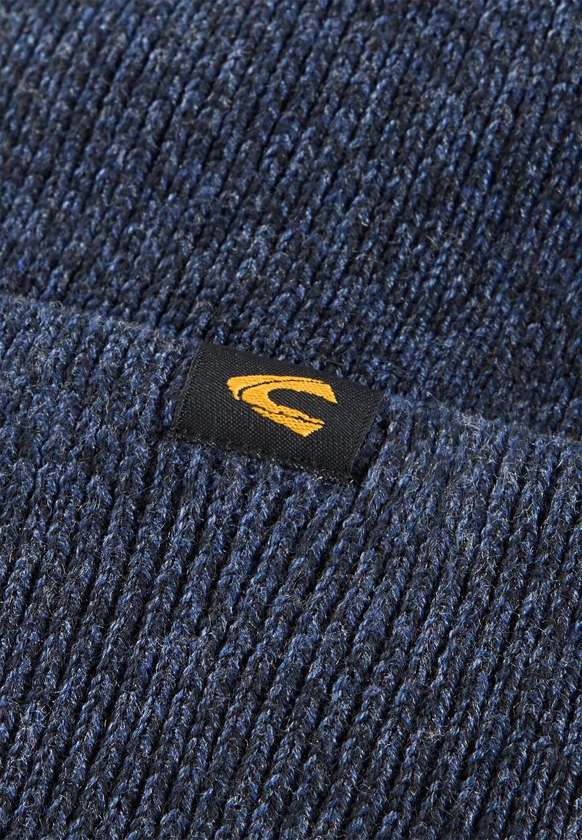 Strickmütze mit Umschlag