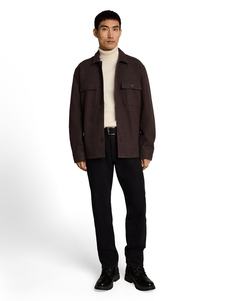 Rollkragenpullover aus Baumwolle