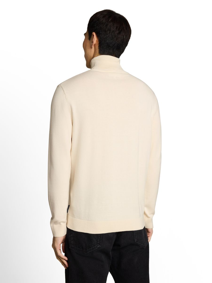 Rollkragenpullover aus Baumwolle