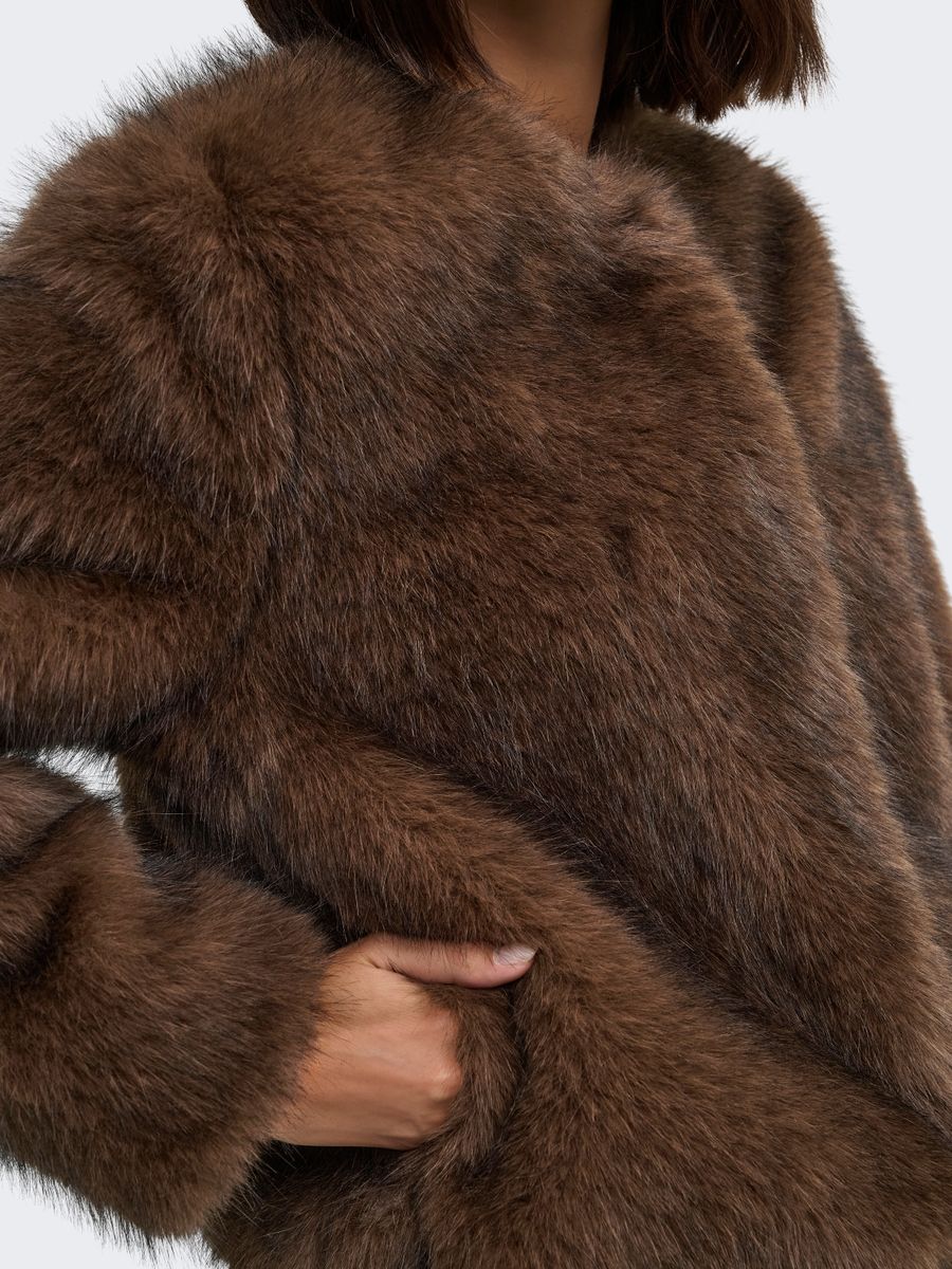 JDYAMY FAUX FUR SHORT JACKET OTW QIQ