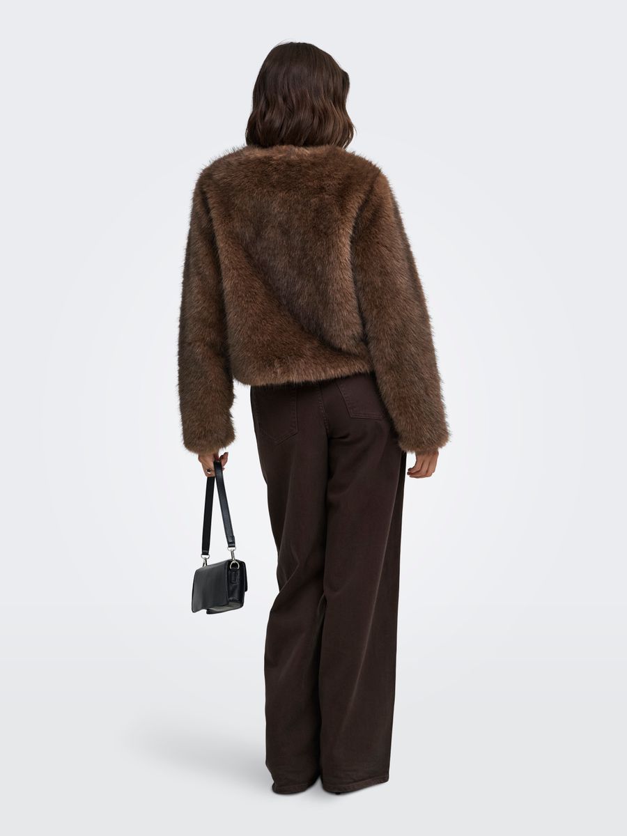 JDYAMY FAUX FUR SHORT JACKET OTW QIQ