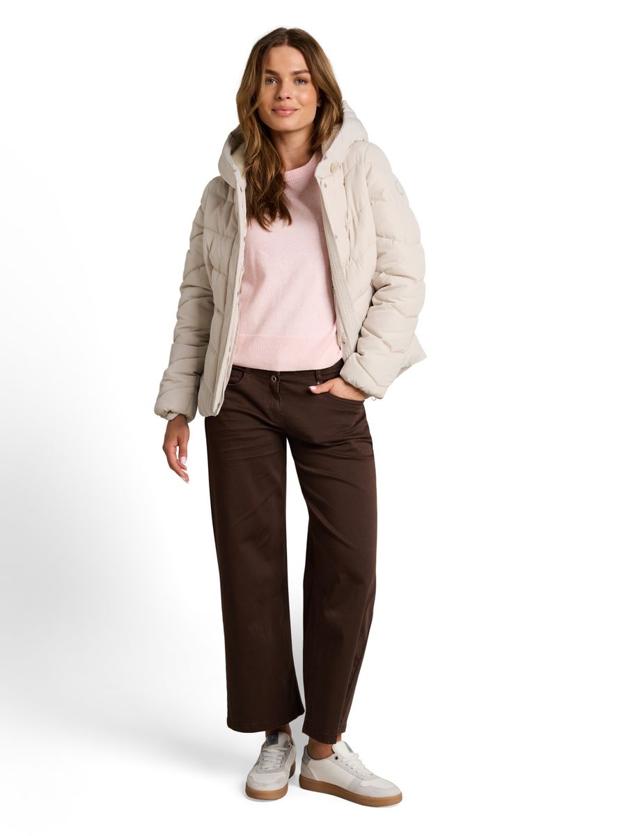 2-in-1 Puffer-Jacke mit abnehmbarem Einsatz