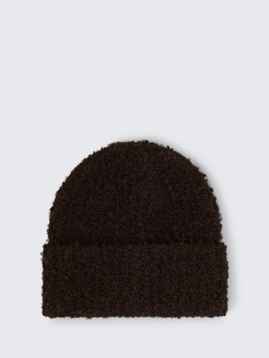 Bouclé Beanie Mütze