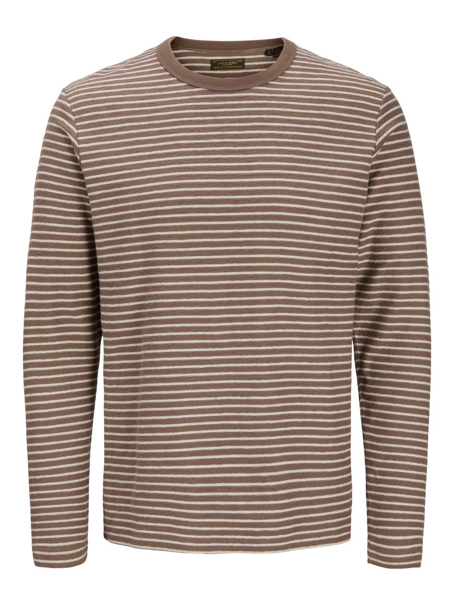 JPRBLUNATHAN STRIPED LS TEE