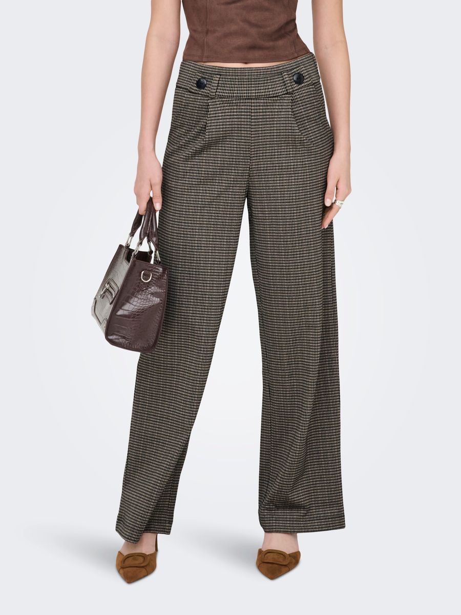 JDYGEGGO MIA LONG CHECK PANT JRS NO