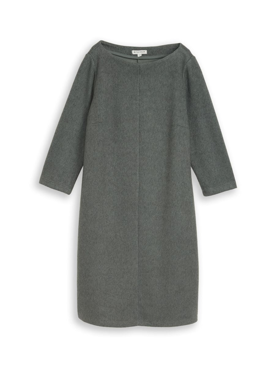 Cosy Kleid in Melange-Optik
