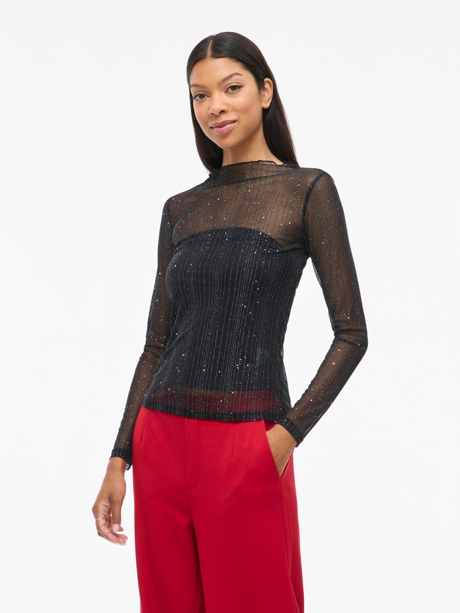 VITURNO FUNNELNECK L/S TOP/2