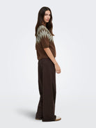 ONLREYKJA SS FAIR ISLE O-NECK CARDI KNT