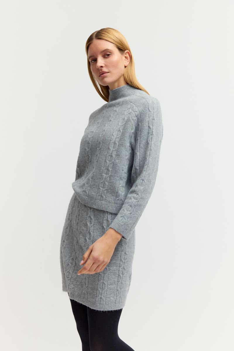 Cable Knit Skirt