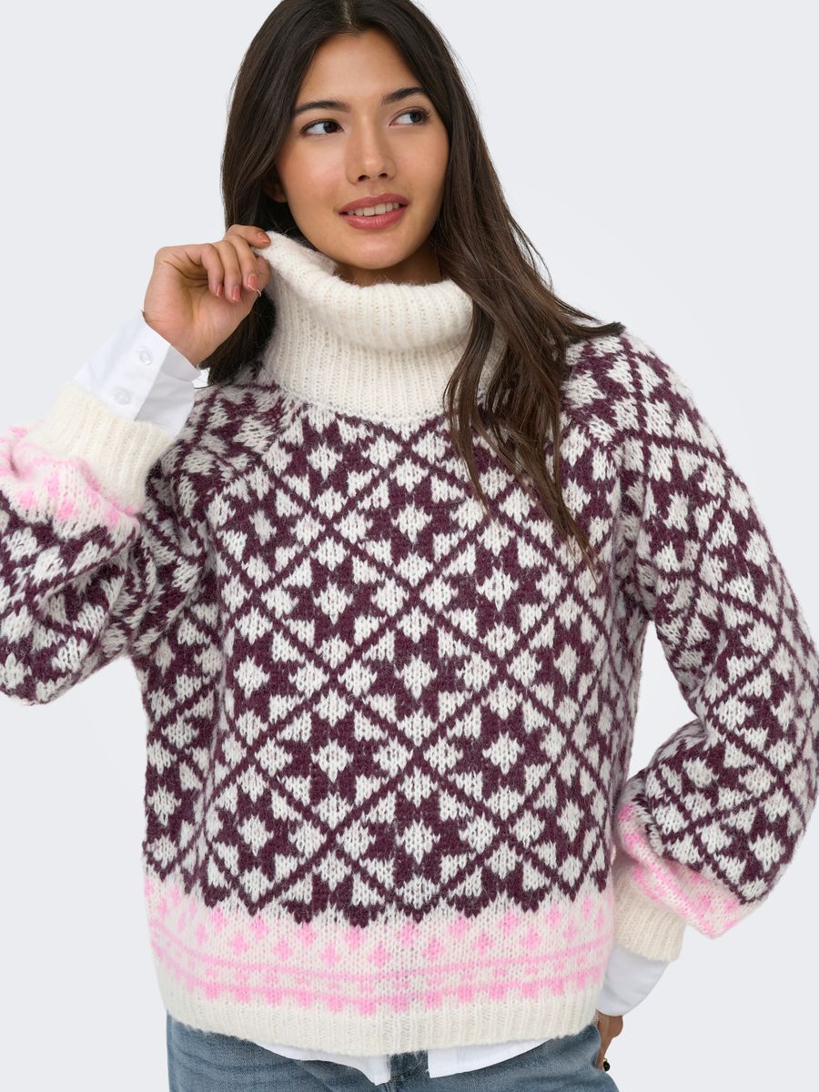 ONLCARO LS ROLLNECK CC KNT