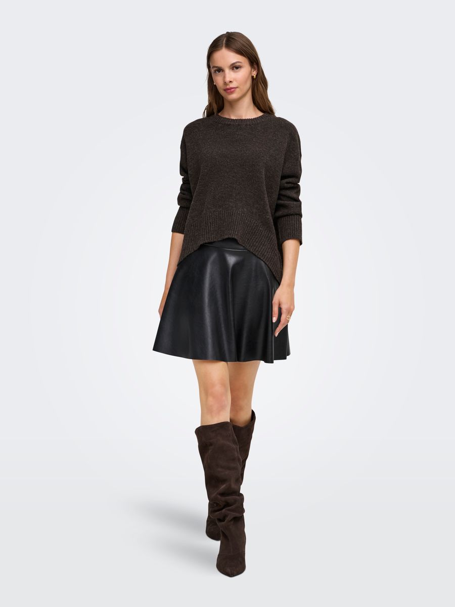 ONLNEW LUNA FAUX LEATHER A SKIRT OTW