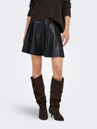 ONLNEW LUNA FAUX LEATHER A SKIRT OTW