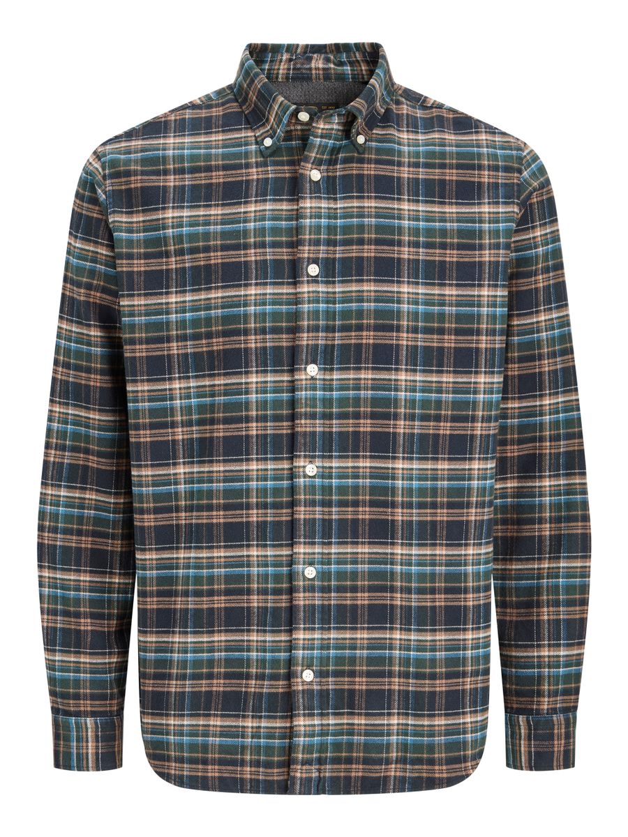 JPRBLUSTANLEY FLANNEL L/S SHIRT BF LN