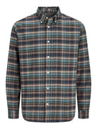 JPRBLUSTANLEY FLANNEL L/S SHIRT BF LN