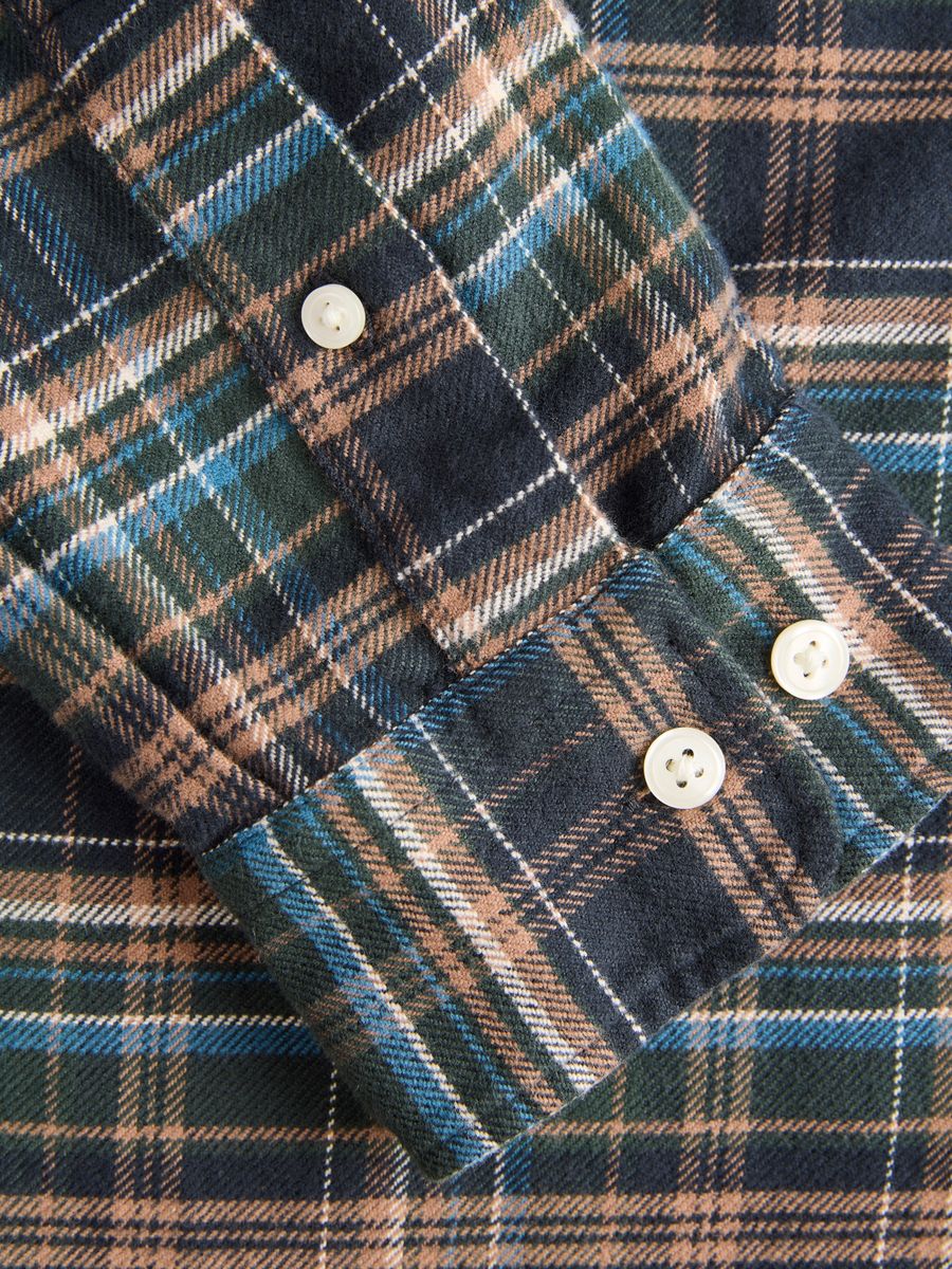 JPRBLUSTANLEY FLANNEL L/S SHIRT BF LN