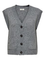 JDYSUPER S/L V-NECK VEST KNT NOOS